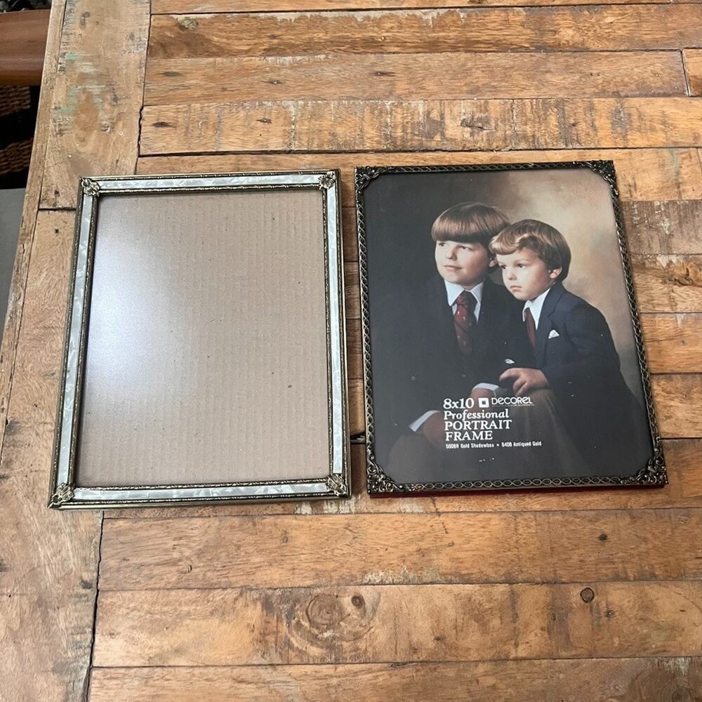 Decorel Professional Portrait Frames Set of 2 Fits 8" x 10" Photos